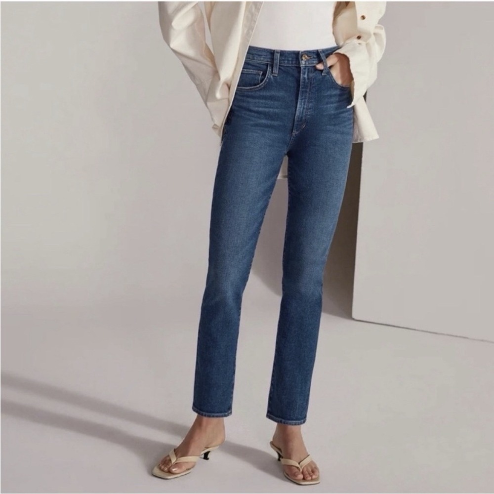 Favorite Daughter The Valentina Super High Rise Cigarette Ankle Jeans Dallas 26